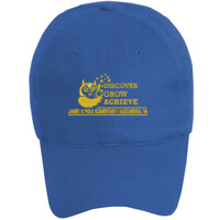 Youth Baseball Cap - Six Panel Twill, Banner/Yellow