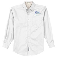 Adult Long Sleeve Easy Care Shirt, Banner/Full Color